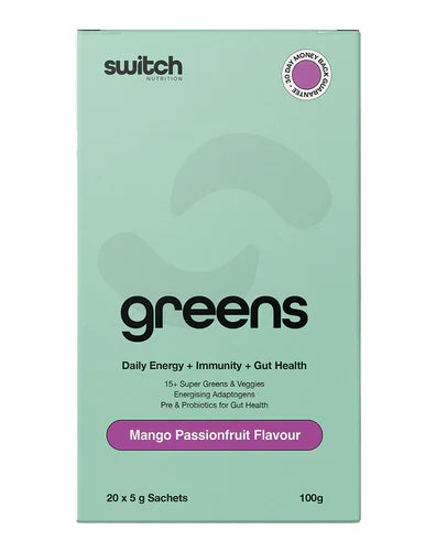 SWITCH GREENS NEW & IMPROVED 20 SERVES BOX