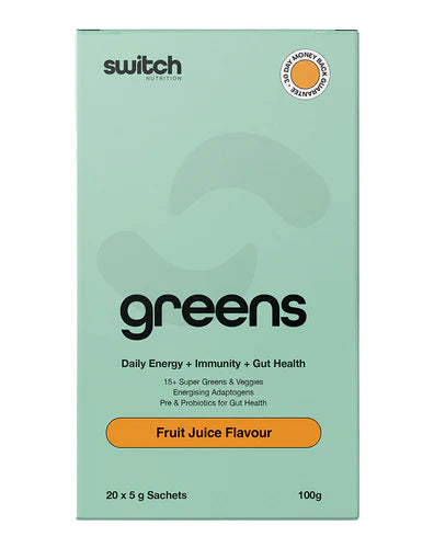 SWITCH GREENS NEW & IMPROVED 20 SERVES BOX