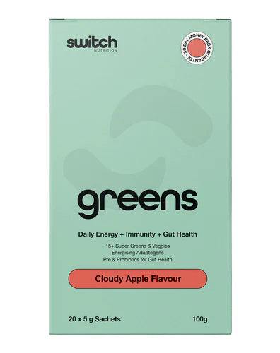 SWITCH GREENS NEW & IMPROVED 20 SERVES BOX