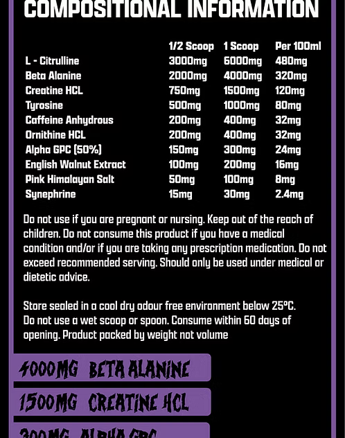 MAD SCIENCE BY MAD SCIENCE - Victorious Fitness Supplements Hervey Bay