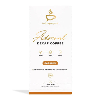 Before You Speak Adrenal Decaf Coffee - Victorious Fitness Supplements Hervey Bay