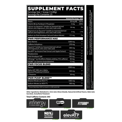 KLOUT PWR Mamba - Victorious Fitness Supplements Hervey Bay