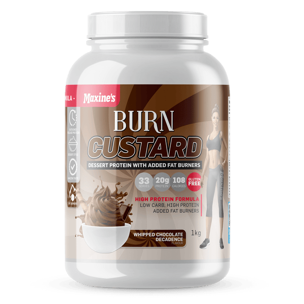 Maxine's Burn Custard - Victorious Fitness Supplements Hervey Bay