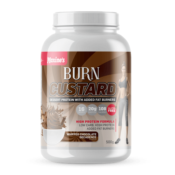 Maxine's Burn Custard - Victorious Fitness Supplements Hervey Bay