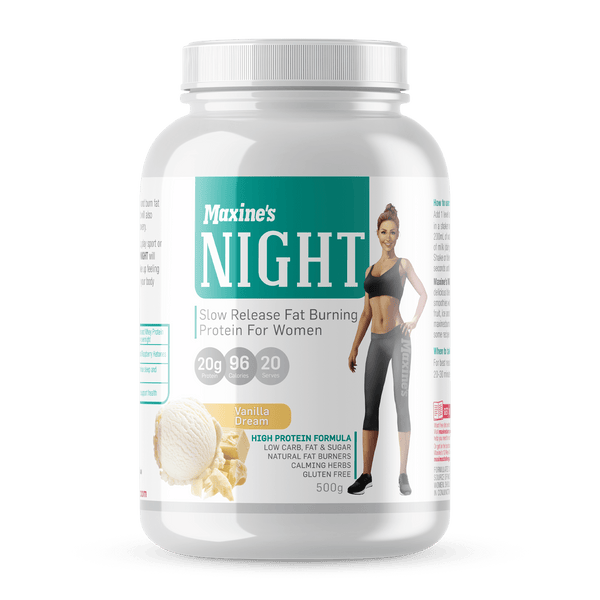 Maxine's Night Protein - Victorious Fitness Supplements Hervey Bay