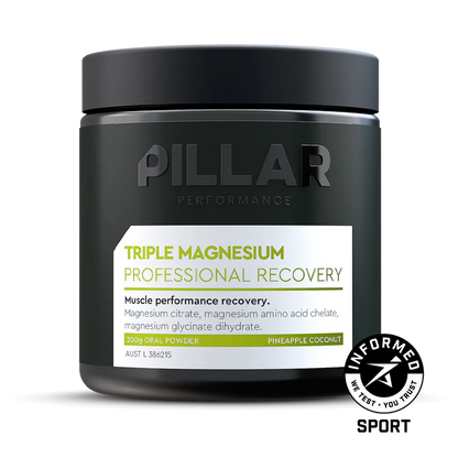 Pillar Performance Triple Magnesium Powder - Victorious Fitness Supplements Hervey Bay