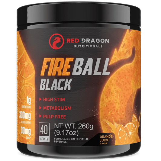 Red Dragon Nutritionals Fireball Black - Victorious Fitness Supplements Hervey Bay