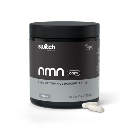 Switch Nutrition NMN Capsules - Victorious Fitness Supplements Hervey Bay