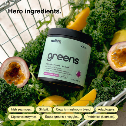 SWITCH GREENS NEW & IMPROVED 50 SERVES
