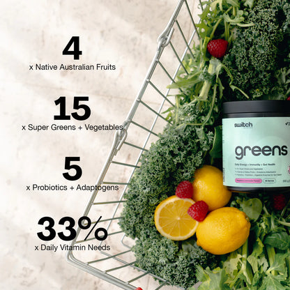 SWITCH GREENS NEW & IMPROVED 50 SERVES