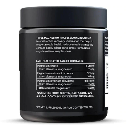 Pillar Performance Triple Magnesium Tablets - Victorious Fitness Supplements Hervey Bay