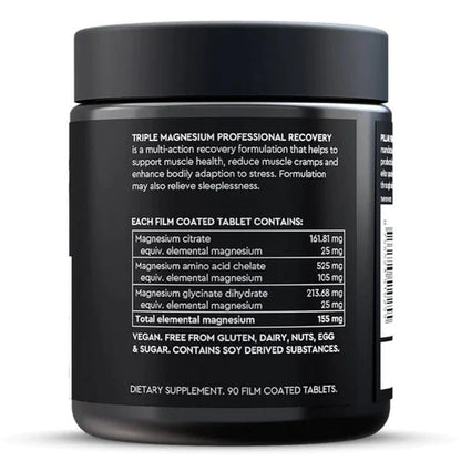 Pillar Performance Triple Magnesium Tablets - Victorious Fitness Supplements Hervey Bay