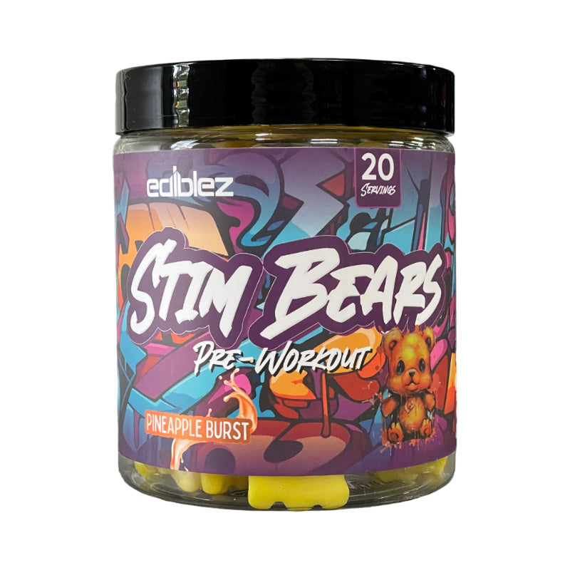 Stim Bears Pre-Workout Gummies - Victorious Fitness Supplements Hervey Bay