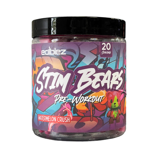 Stim Bears Pre-Workout Gummies - Victorious Fitness Supplements Hervey Bay