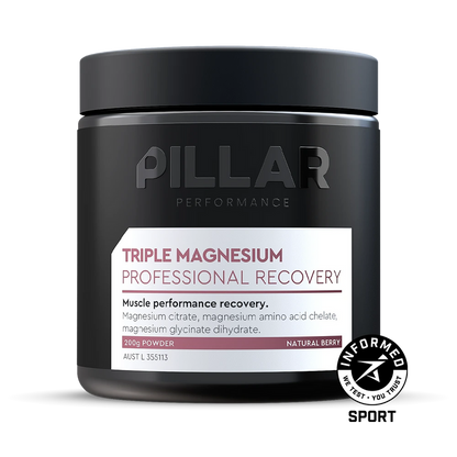 Pillar Performance Triple Magnesium Powder - Victorious Fitness Supplements Hervey Bay