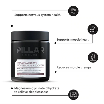 Pillar Performance Triple Magnesium Tablets - Victorious Fitness Supplements Hervey Bay