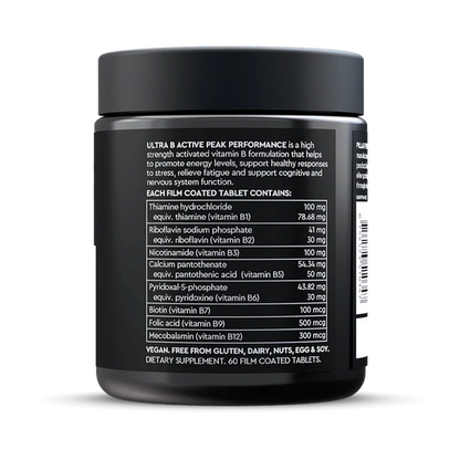 Pillar Performance Ultra B Active - Victorious Fitness Supplements Hervey Bay