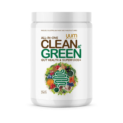 Yum Natural Clean & Green - Victorious Fitness Supplements Hervey Bay