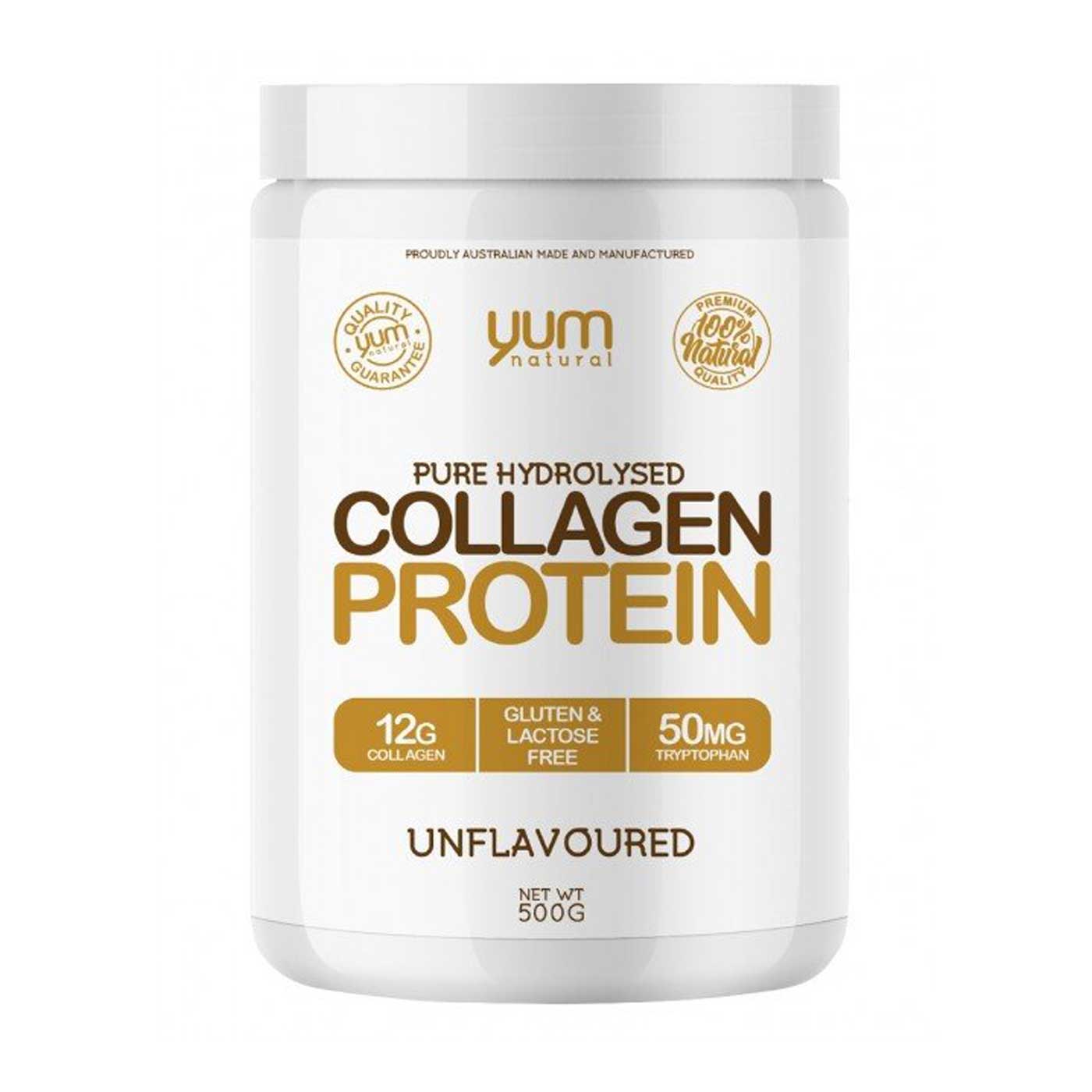 Yum Natural Collagen Protein - Victorious Fitness Supplements Hervey Bay