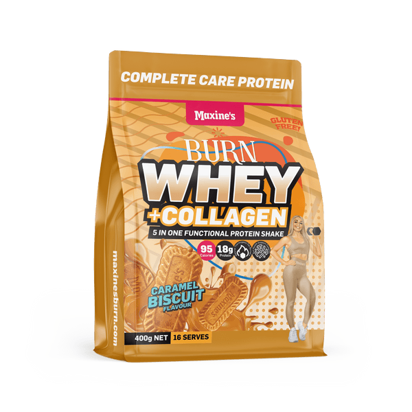 Maxine's Burn Whey + Collagen - Victorious Fitness Supplements Hervey Bay