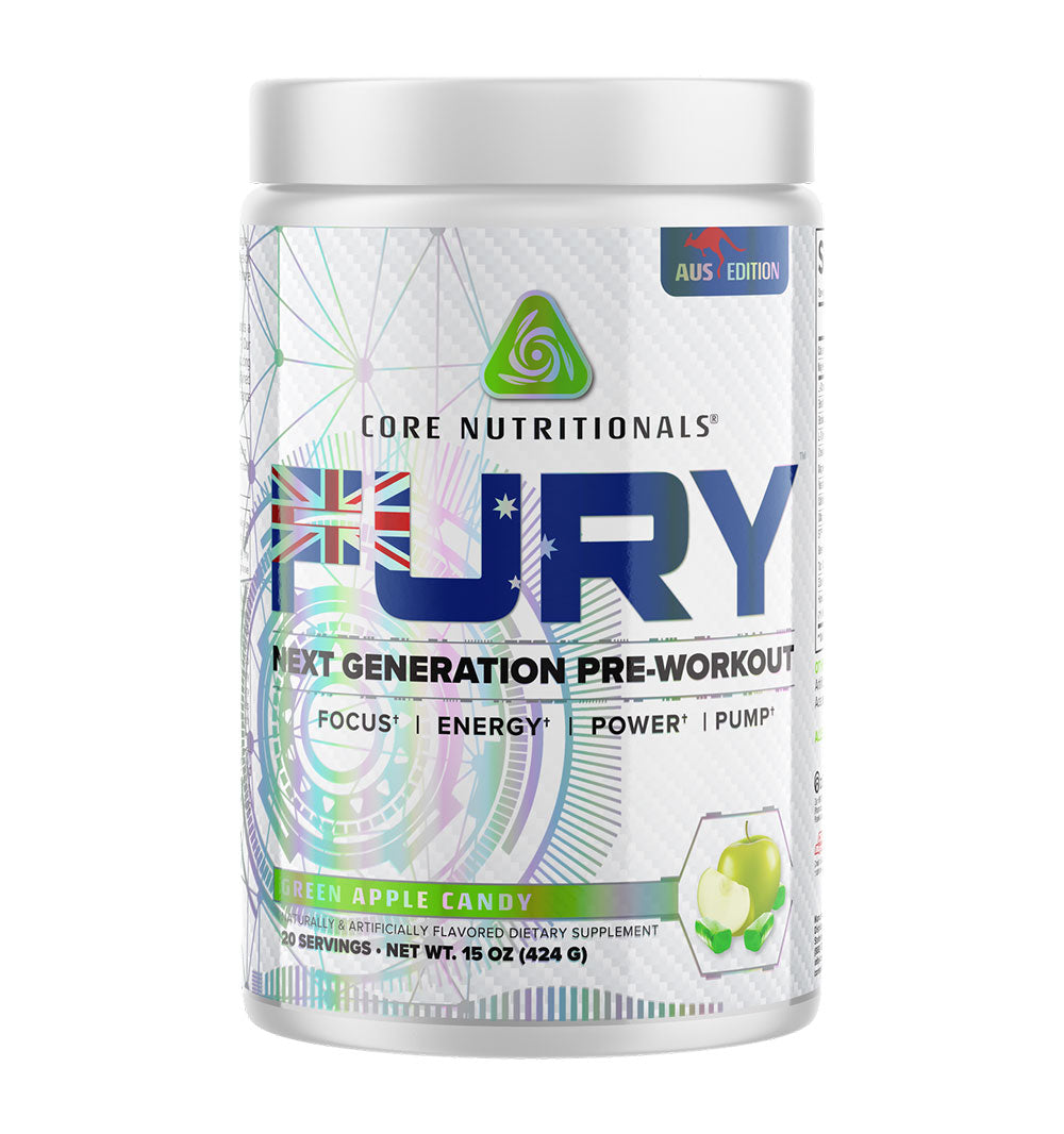 Core Nutritionals FURY - Victorious Fitness Supplements Hervey Bay
