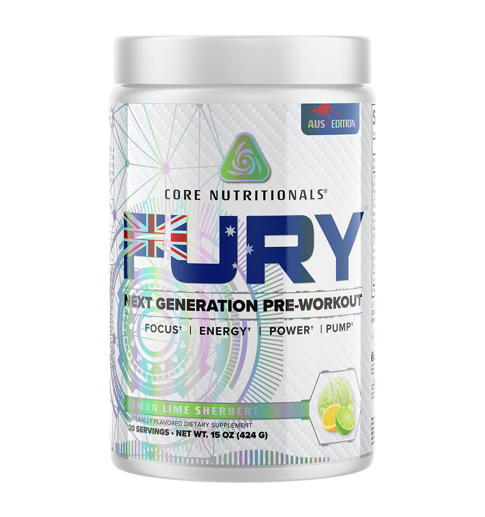 Core Nutritionals FURY - Victorious Fitness Supplements Hervey Bay