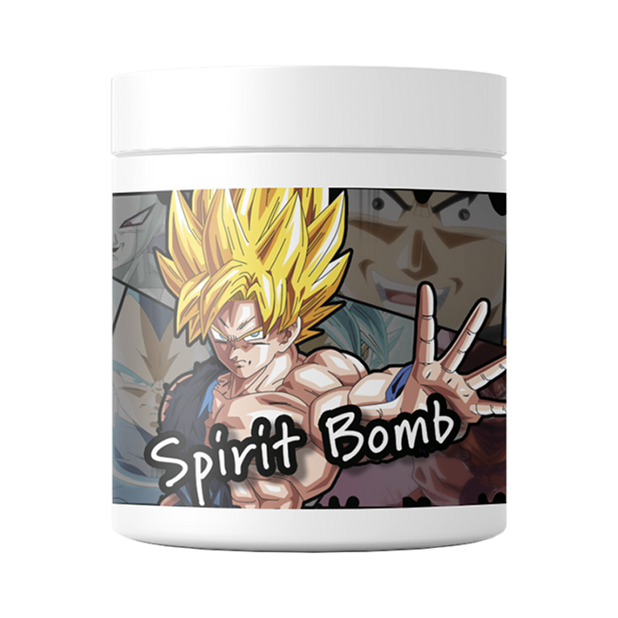 Dragon Ball Z Spirit Bomb Pre Workout - Victorious Fitness Supplements Hervey Bay