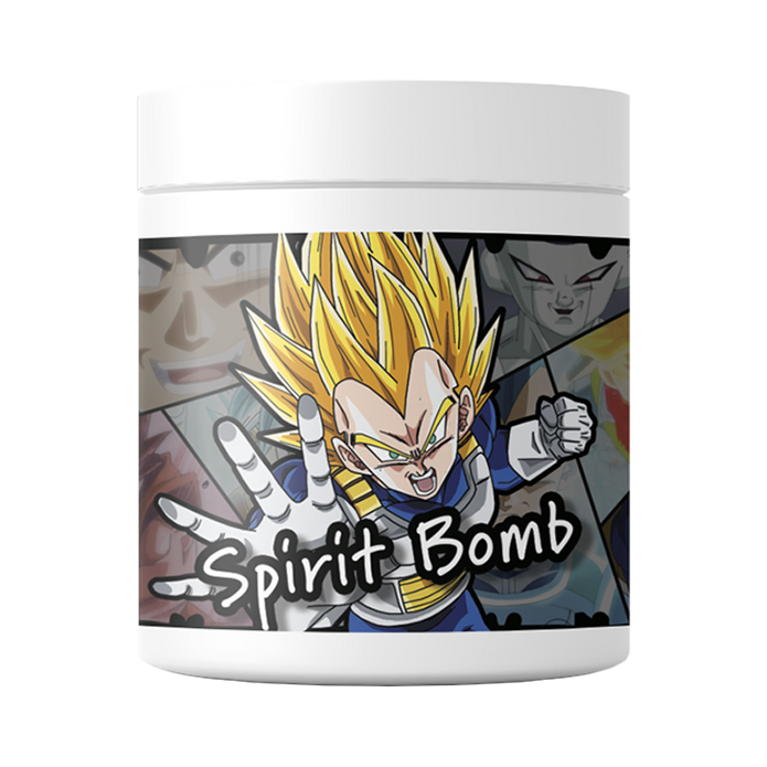 Dragon Ball Z Spirit Bomb Pre Workout - Victorious Fitness Supplements Hervey Bay