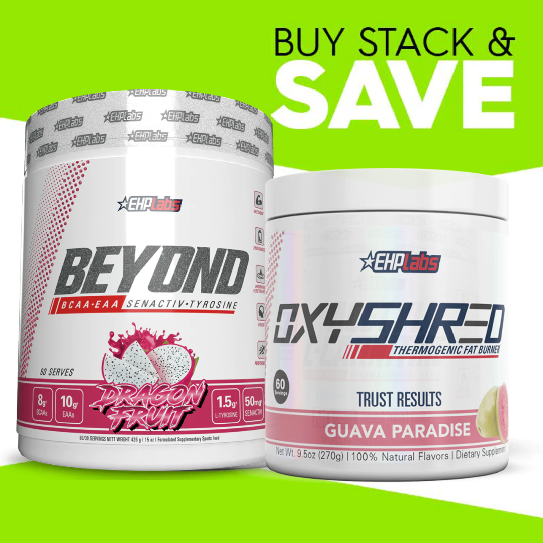 EHP Labs Oxyshred & Beyond BCAA Stack - Victorious Fitness Supplements Hervey Bay