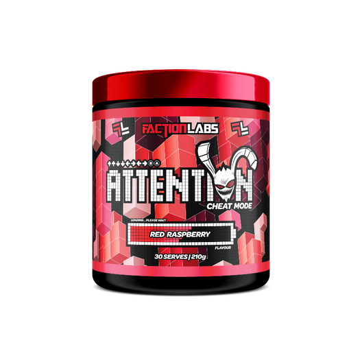 Faction Labs Attention Cheat Mode - Victorious Fitness Supplements Hervey Bay