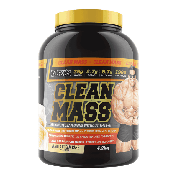 Max's Clean Mass - Victorious Fitness Supplements Hervey Bay