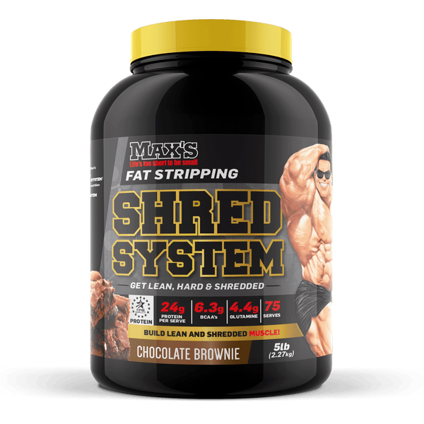 Max's Shred System - Victorious Fitness Supplements Hervey Bay