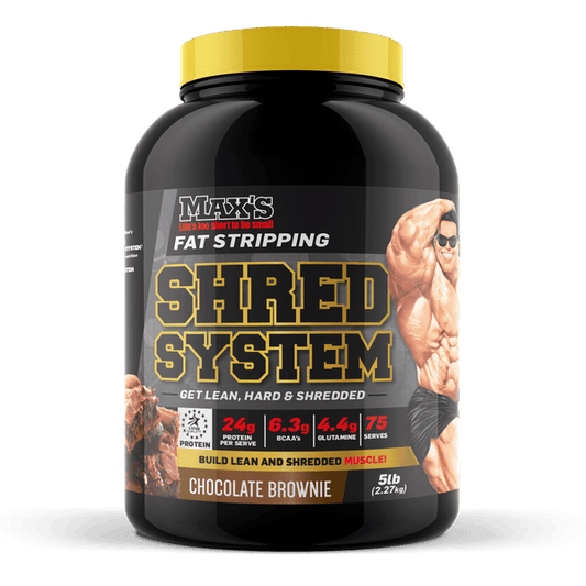 Max's Shred System - Victorious Fitness Supplements Hervey Bay