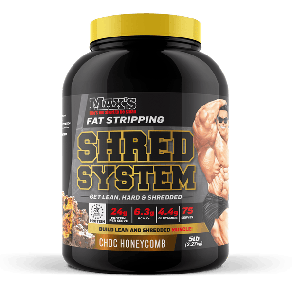 Max's Shred System - Victorious Fitness Supplements Hervey Bay