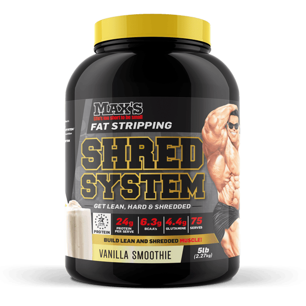 Max's Shred System - Victorious Fitness Supplements Hervey Bay