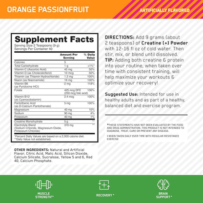 Optimum Nutrition Creatine+
