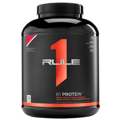 Rule 1 100% Whey Protein Isolate - Victorious Fitness Supplements Hervey Bay