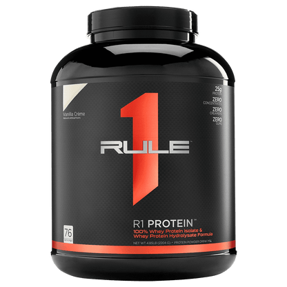 Rule 1 100% Whey Protein Isolate - Victorious Fitness Supplements Hervey Bay