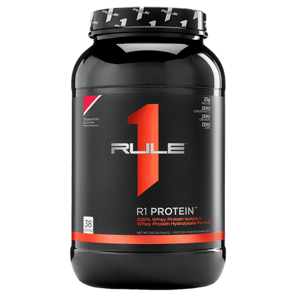 Rule 1 100% Whey Protein Isolate - Victorious Fitness Supplements Hervey Bay