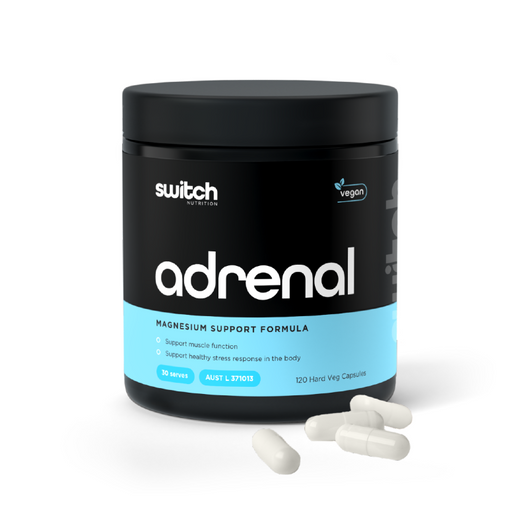 Switch Nutrition Adrenal Switch Capsules - Victorious Fitness Supplements Hervey Bay