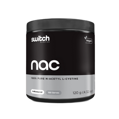 Switch Nutrition NAC (N-Acetyl L-Cysteine) - Victorious Fitness Supplements Hervey Bay