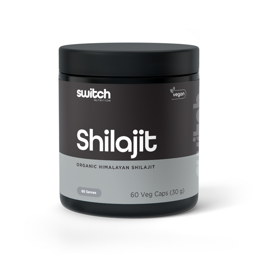 Switch Nutrition Shilajit 500mg - Victorious Fitness Supplements Hervey Bay