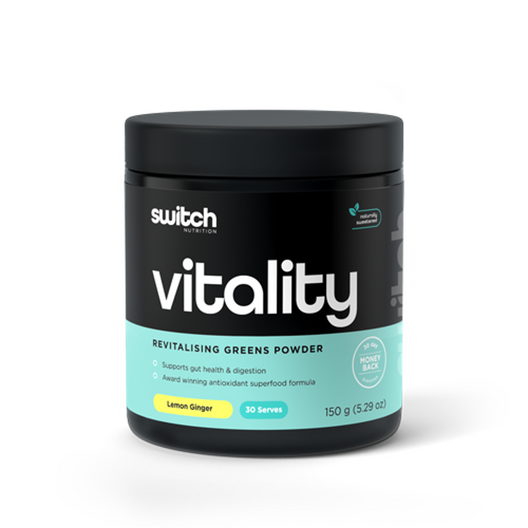 Switch Nutrition Vitality Switch - New Formula - Victorious Fitness Supplements Hervey Bay