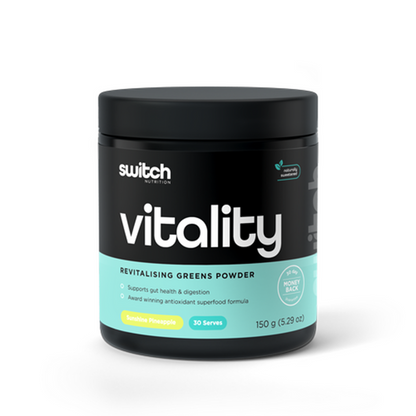 Switch Nutrition Vitality Switch - New Formula - Victorious Fitness Supplements Hervey Bay