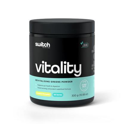 Switch Nutrition Vitality Switch - New Formula - Victorious Fitness Supplements Hervey Bay