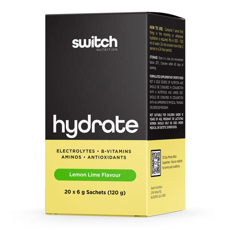 Switch Nutrition Hydrate - Victorious Fitness Supplements Hervey Bay