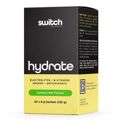 Switch Nutrition Hydrate - Victorious Fitness Supplements Hervey Bay