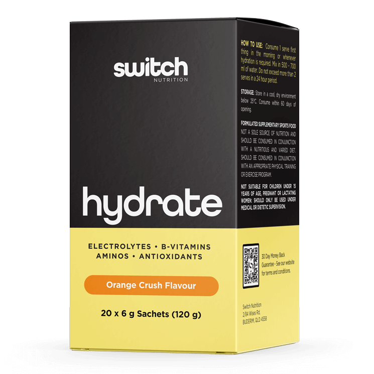 Switch Nutrition Hydrate - Victorious Fitness Supplements Hervey Bay